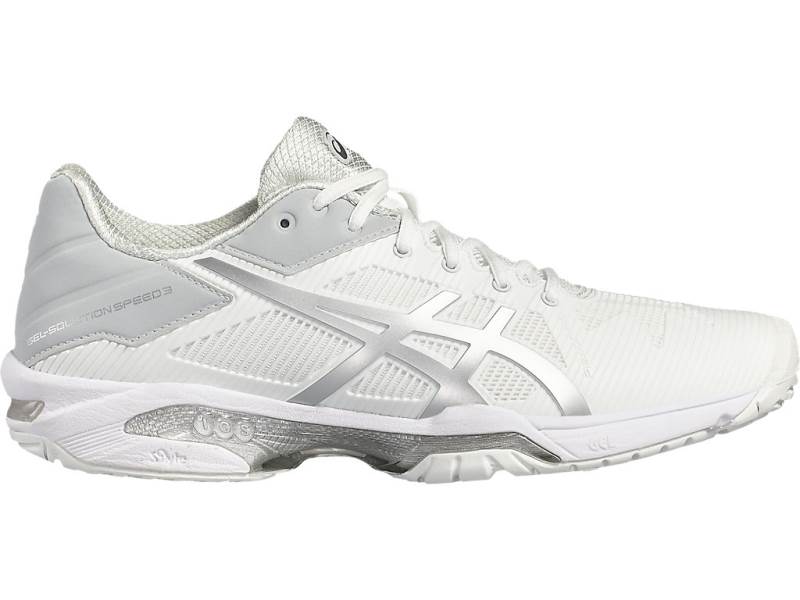 Sapatilhas Tenis Asics GEL-SOLUTION SPEED 3 Mulher Branco, 3899A513.024